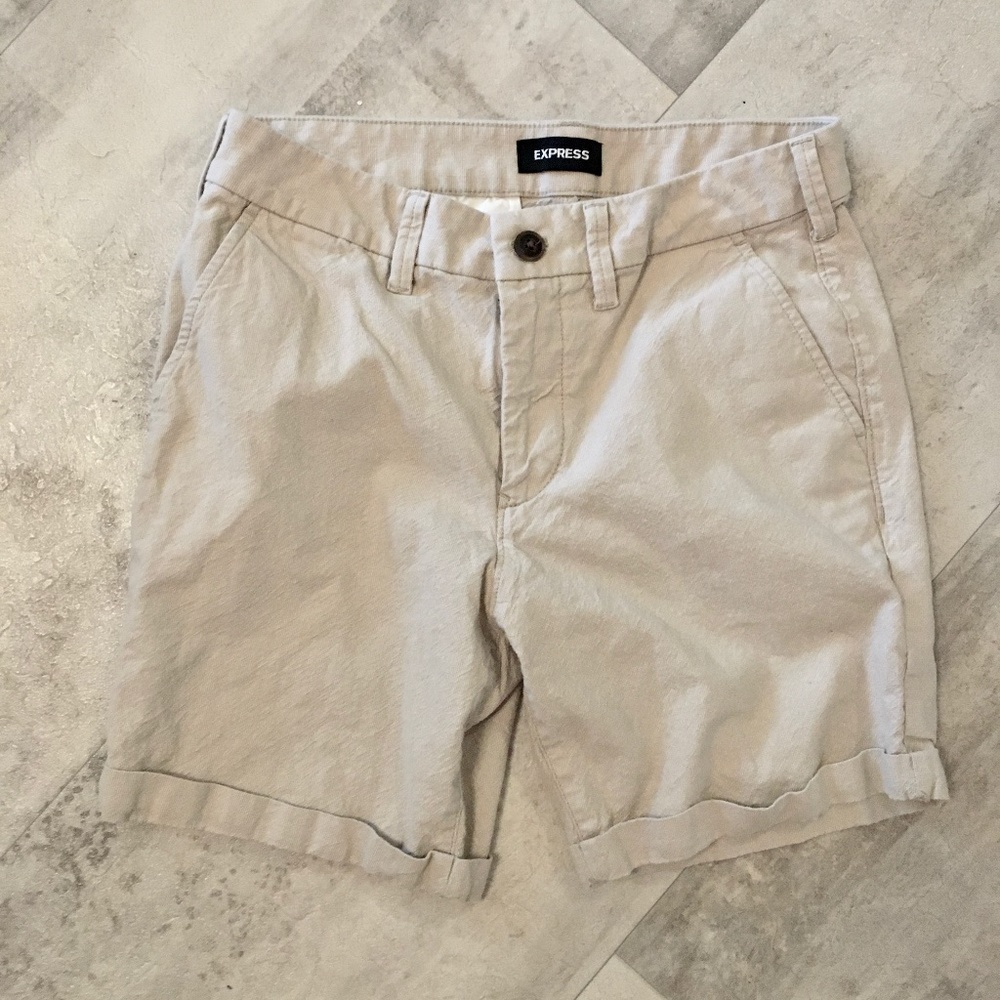 Express Men's slim fit shorts